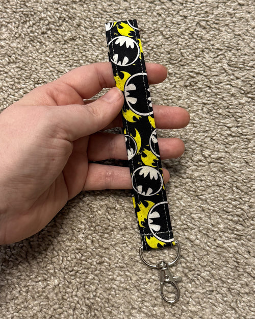 Batman Wristlet Key Fob