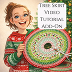 Jelly Roll Tree Skirt Tutorial Add‑On – Step‑by‑Step Video Guide