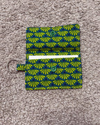Handmade fabric card wallet in assorted patterns