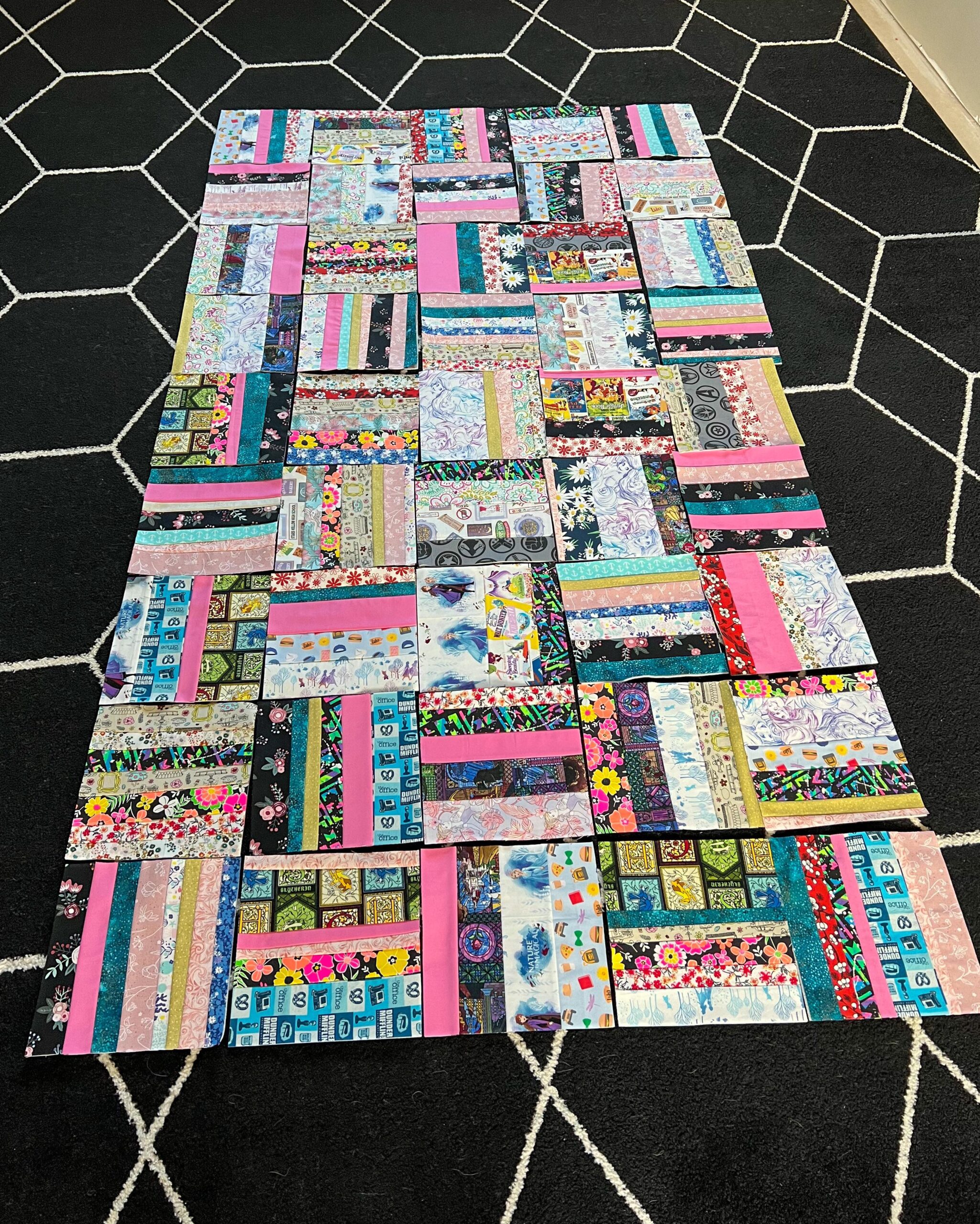 How NOT To Make A Scrap Quilt – Part 2