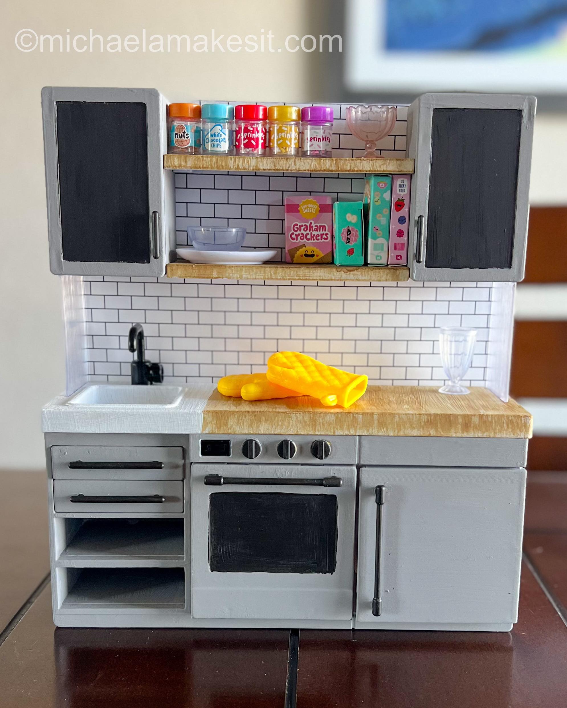 Miniverse Kitchen Makeover  – How I “Remodeled” My Miniverse Kitchen